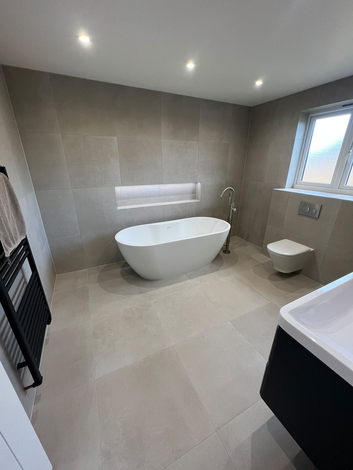 Wall and floor tiling by JB Tiling in Kent